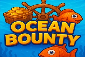 Slotbaba Ocean Bounty slot oyununda denizci karakteri ve sualtı temalı semboller